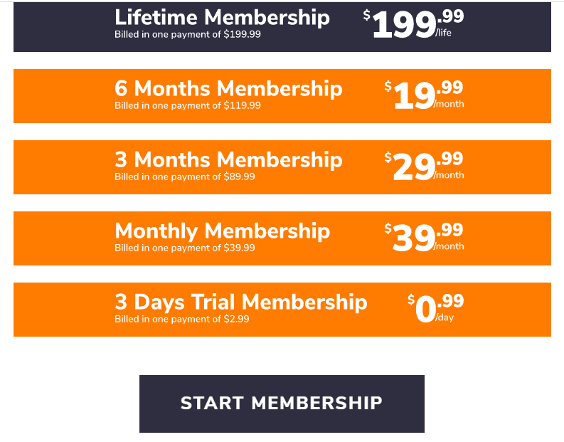 ecomlad pricing for membership