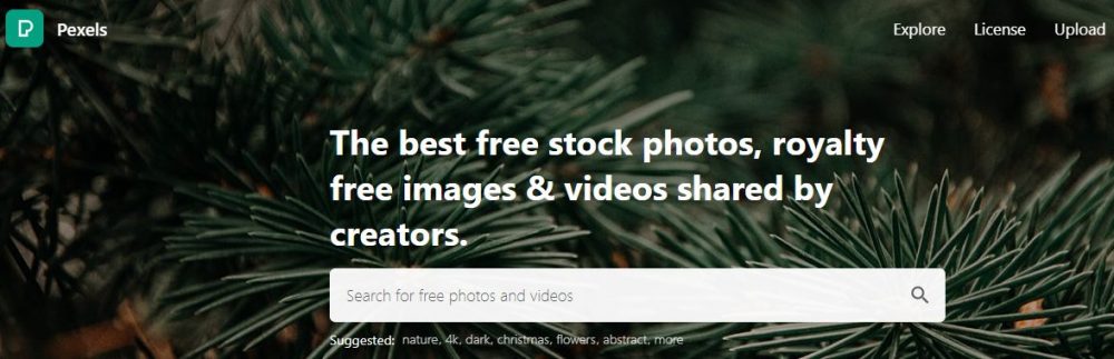 pexels for stock videos
