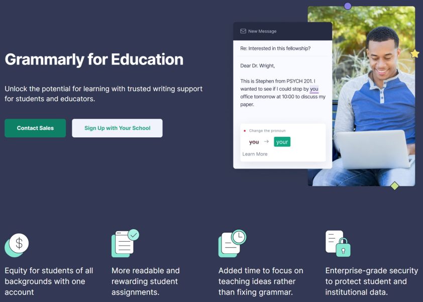 get grammarly premium for free new school student