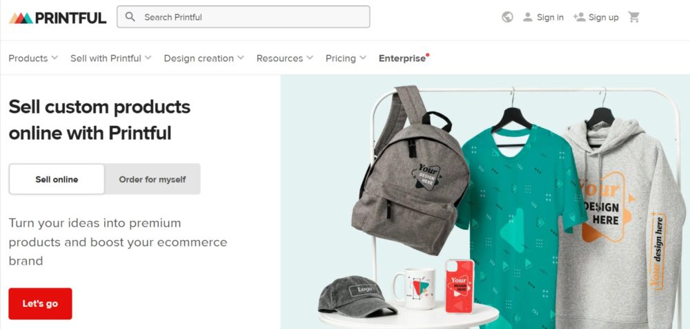 Printful-Custom-Print-On-Demand-Dropshipping