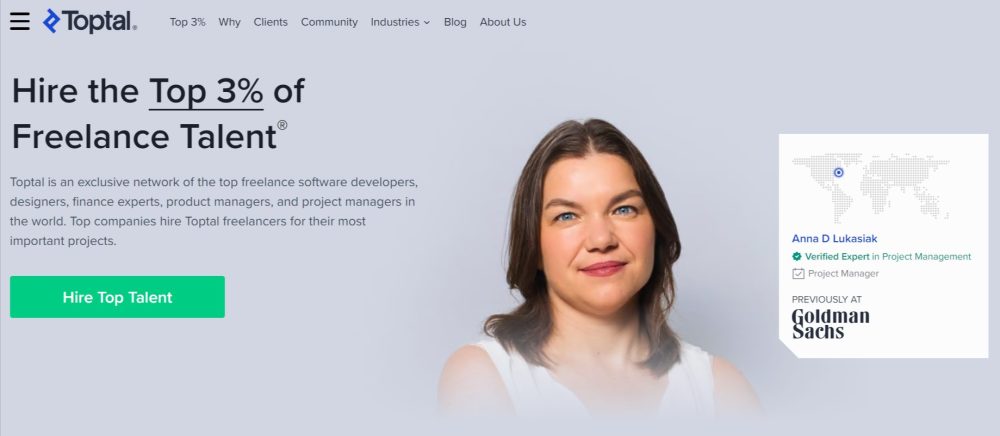 Toptal freelancers