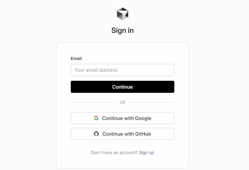 Cursor AI website sign up