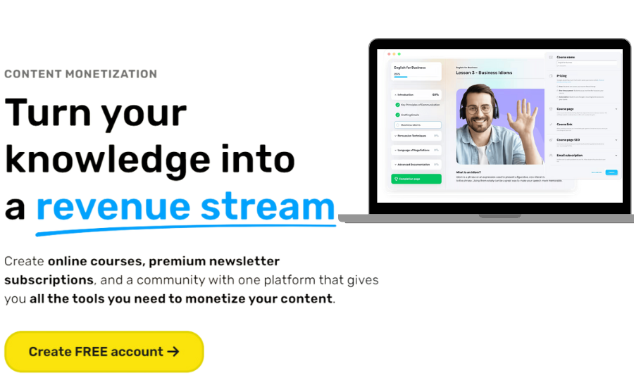 Getresponse Content Monetization Platform Review